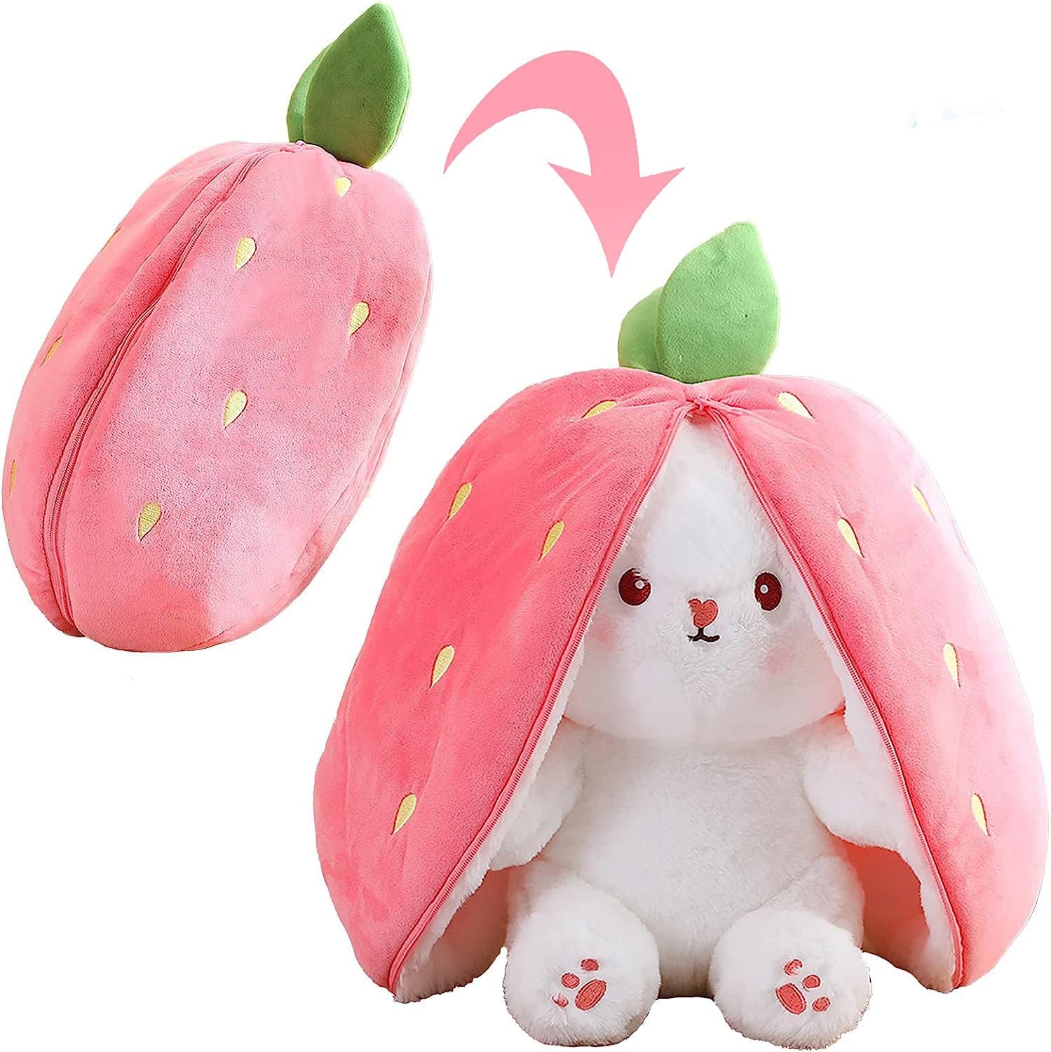 Strawberrycarrot Bunny Plush